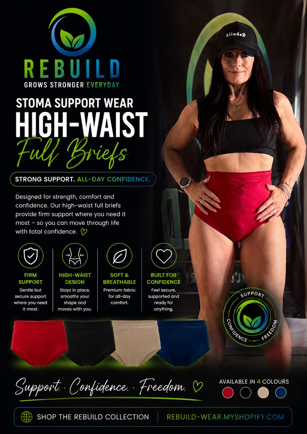 High-Waist Full Briefs | Firm Support